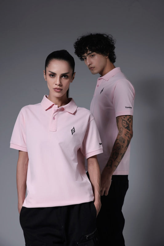 Women's Prime Piqué Polo - Baby Pink