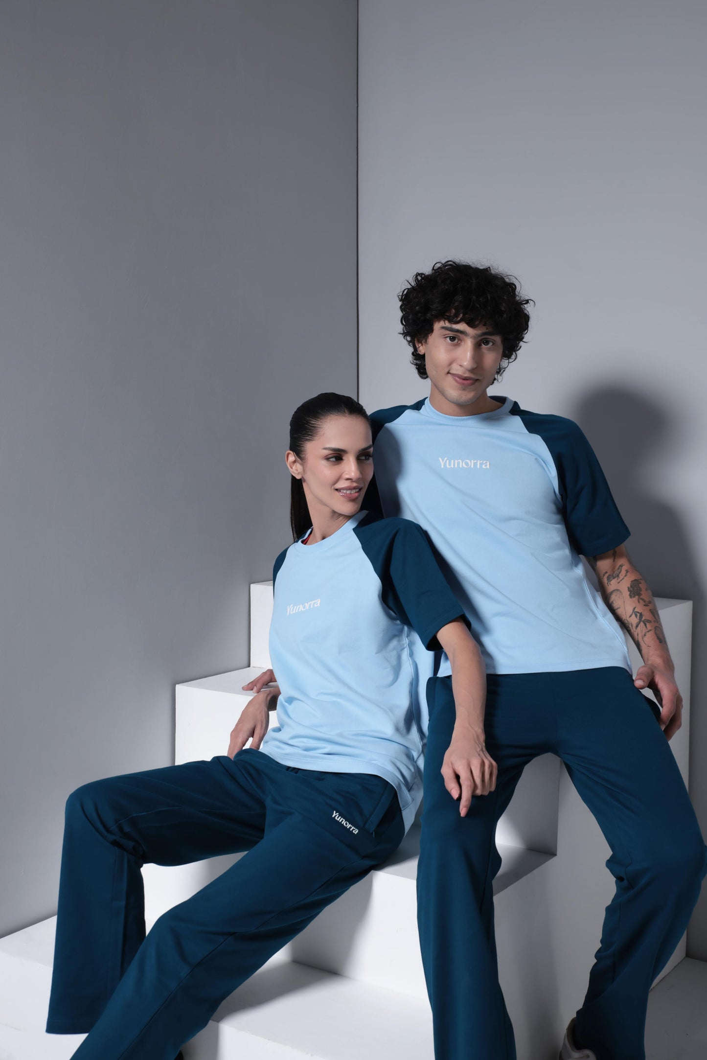 Men's Essential Terry Jogger - Teal Blue