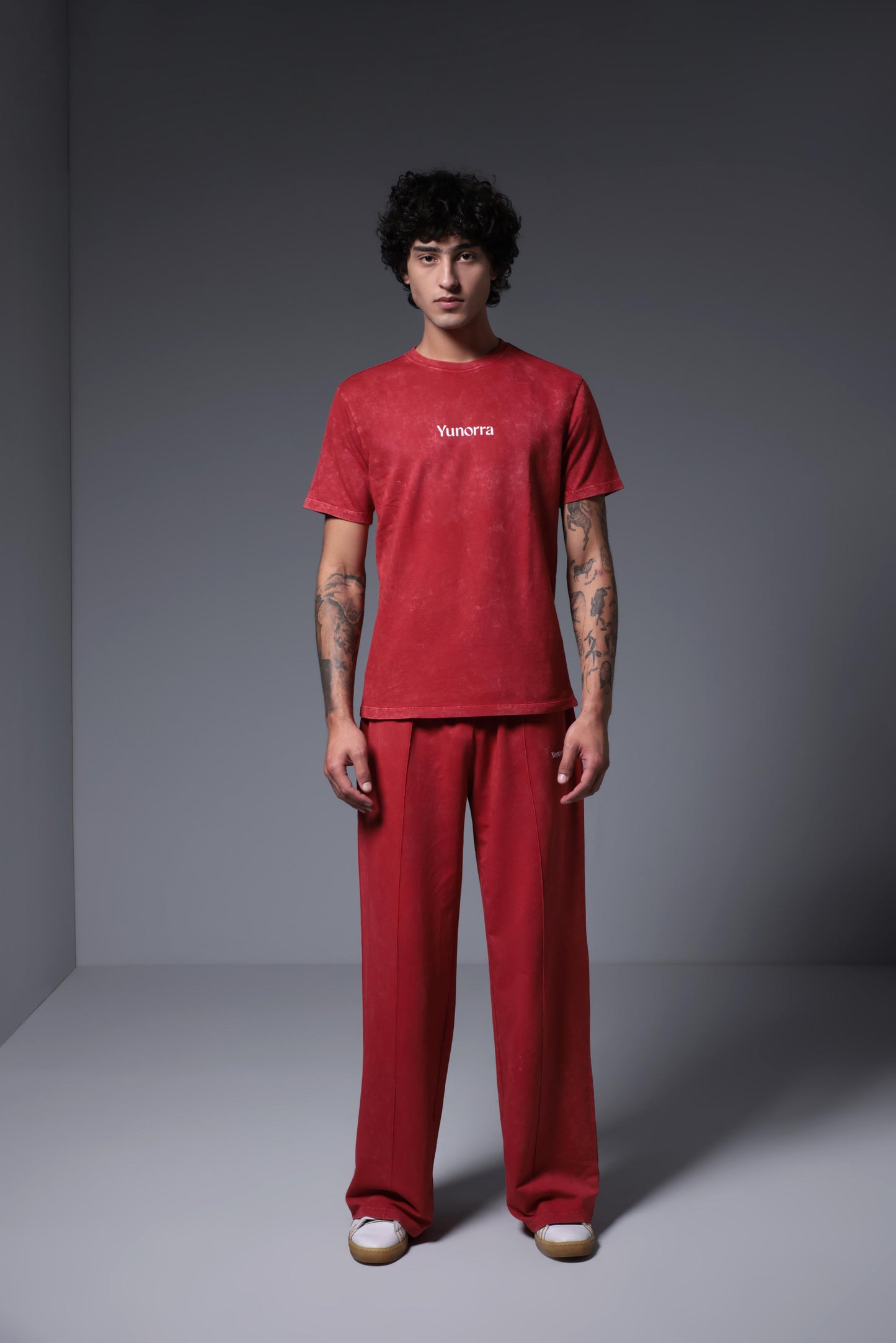 Men's Retro Flow Jogger - Faded Red