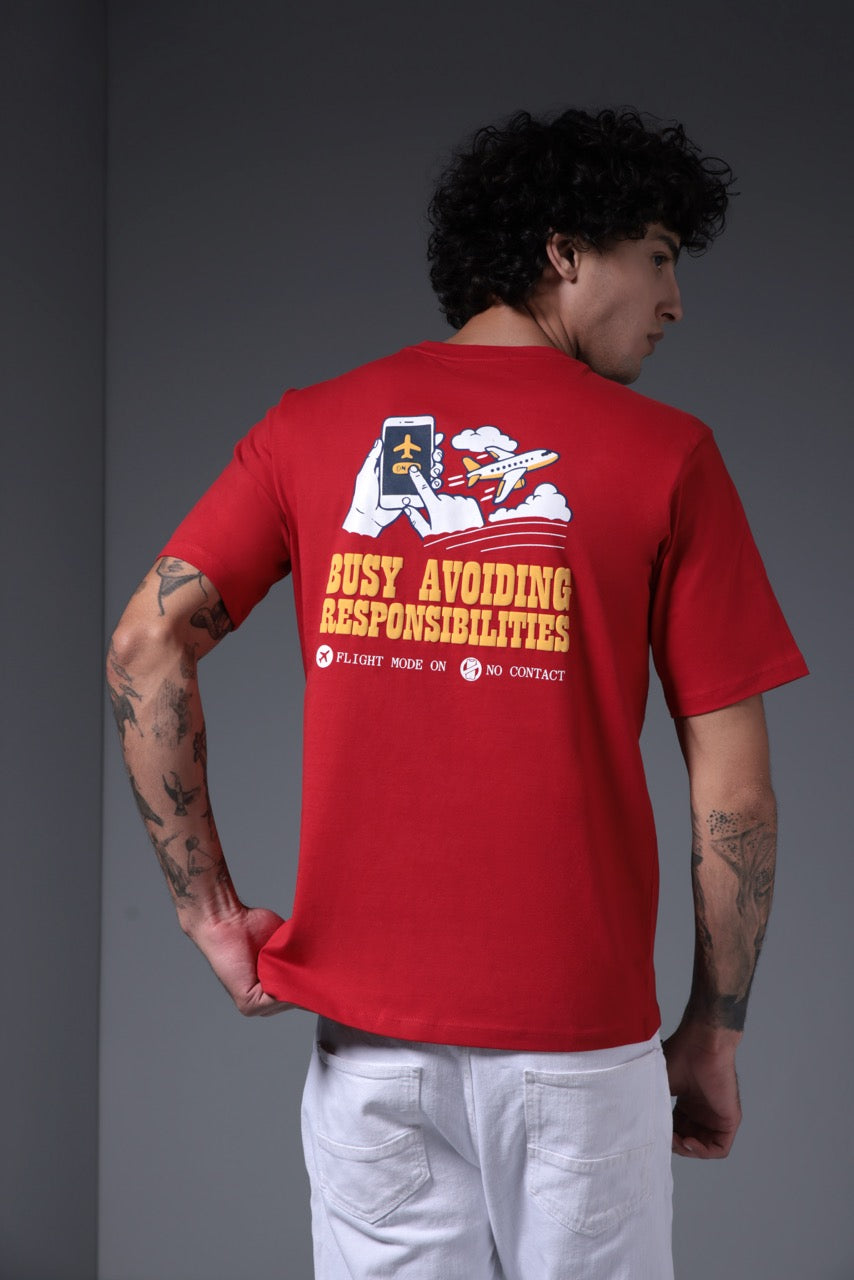Men's Escape Mode T-Shirt - Red
