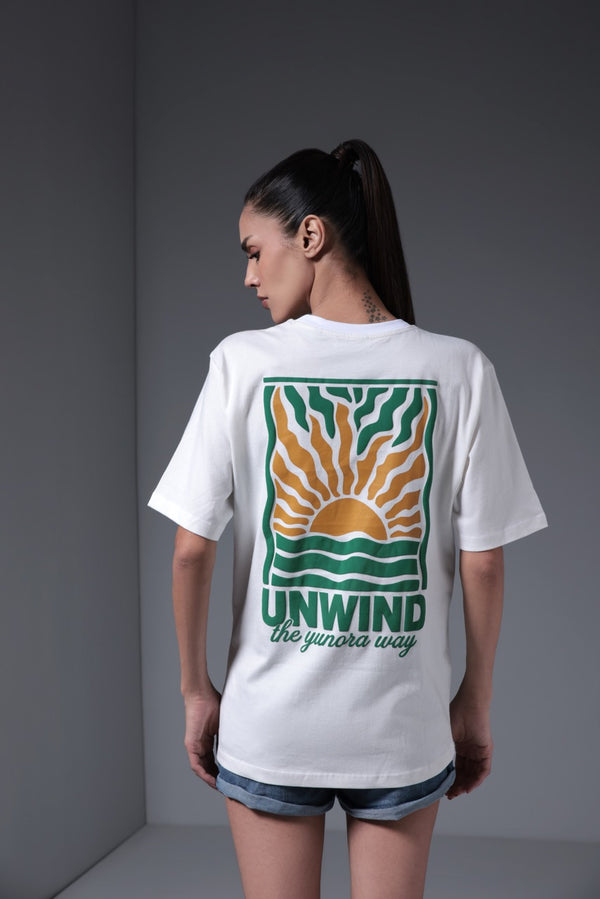 Women's Unwind T-Shirt - White Unisex