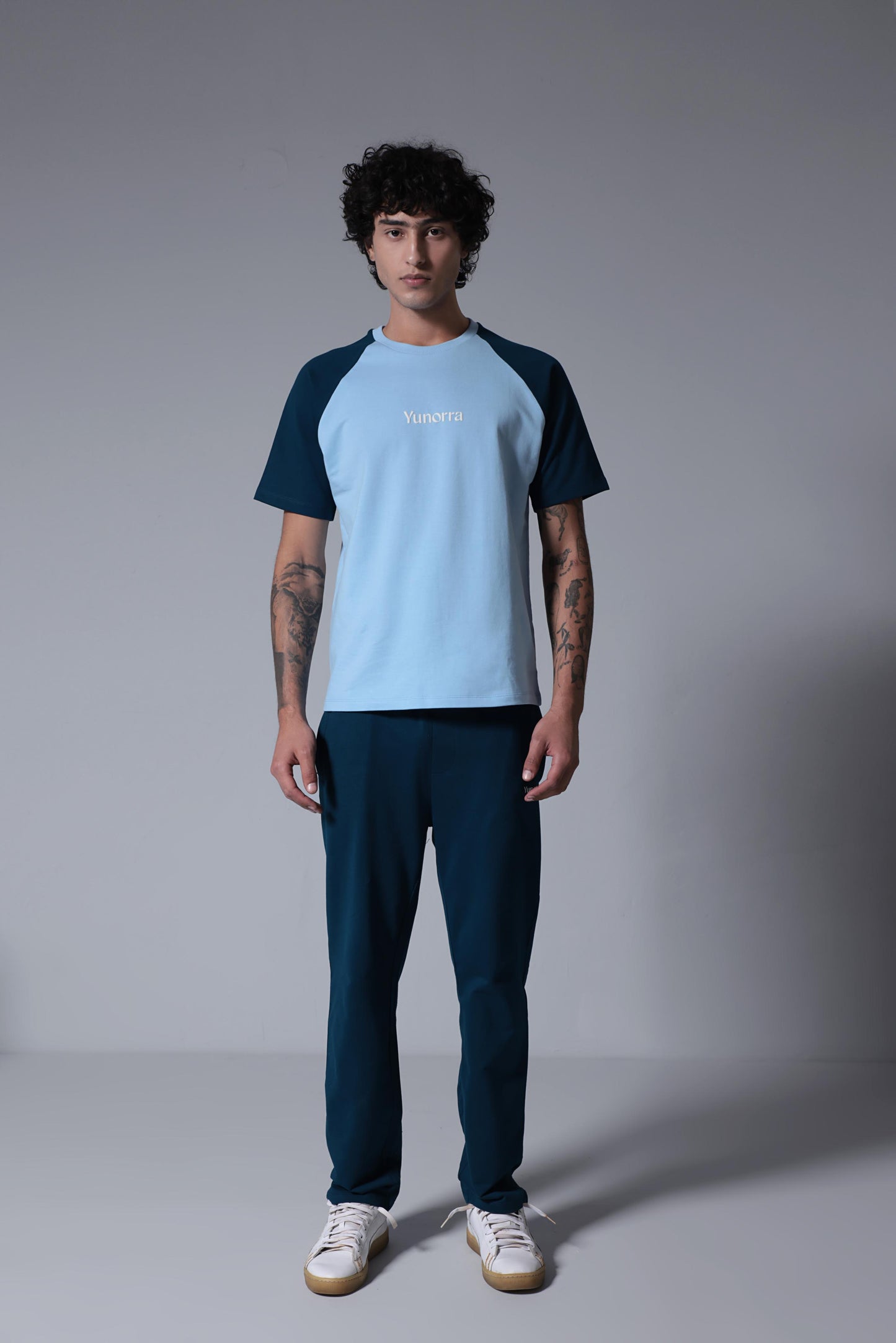 Men's Essential Terry Jogger - Teal Blue