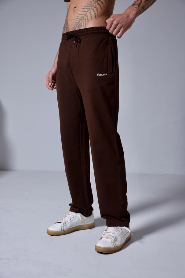 Men's Essential Terry Jogger - Mocha Brown