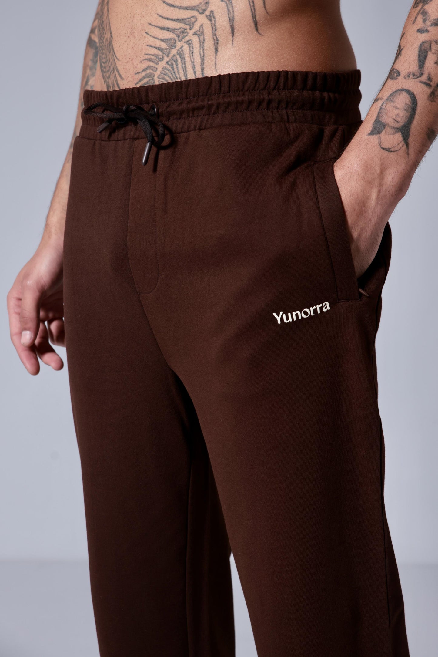 Men's Essential Terry Jogger - Mocha Brown
