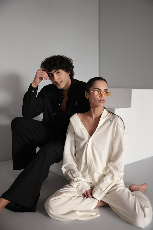 Men's Breeze Linen Shirt - Ivory