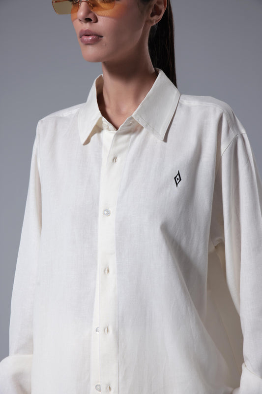 Women's Breeze Linen Shirt - Ivory