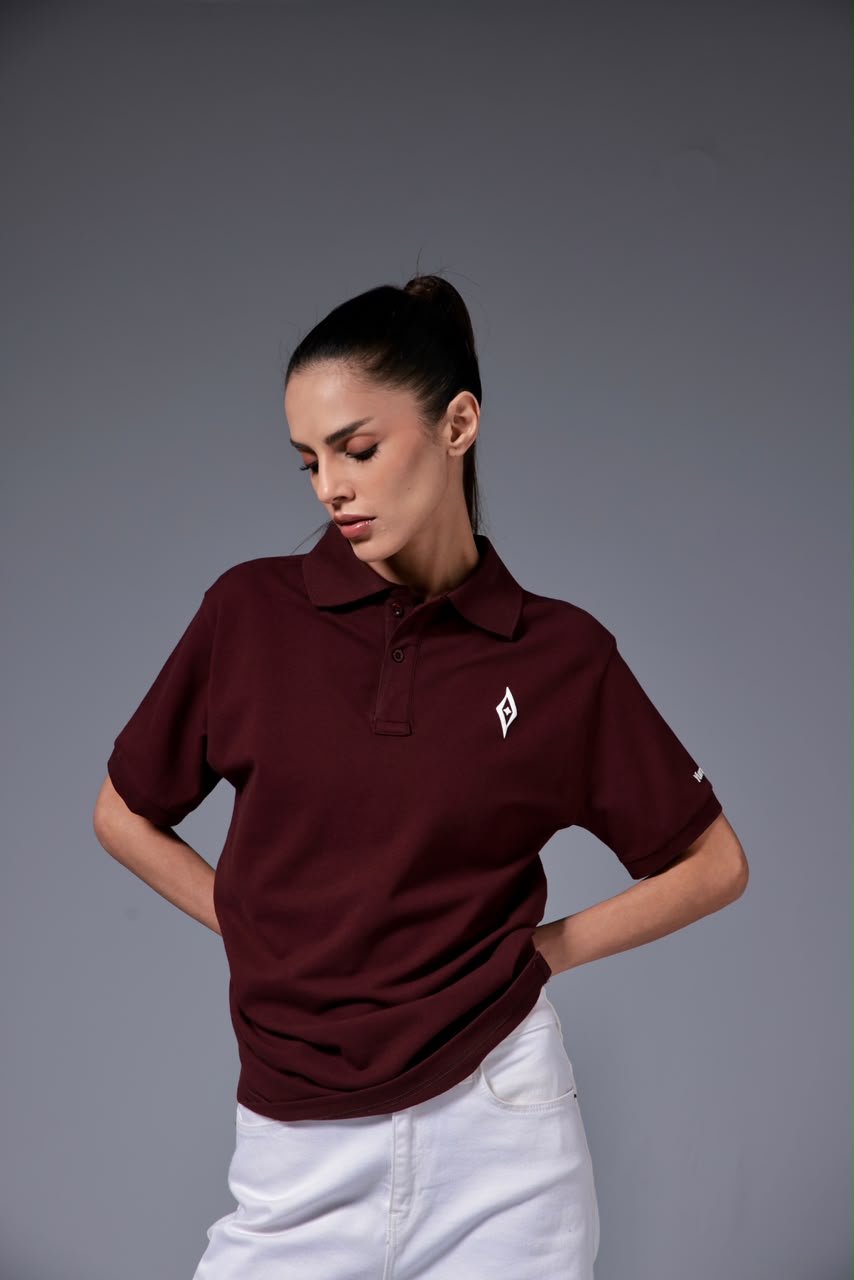 Women's Prime Piqué Polo - Mahroon