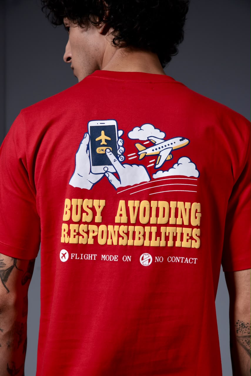 Men's Escape Mode T-Shirt - Red
