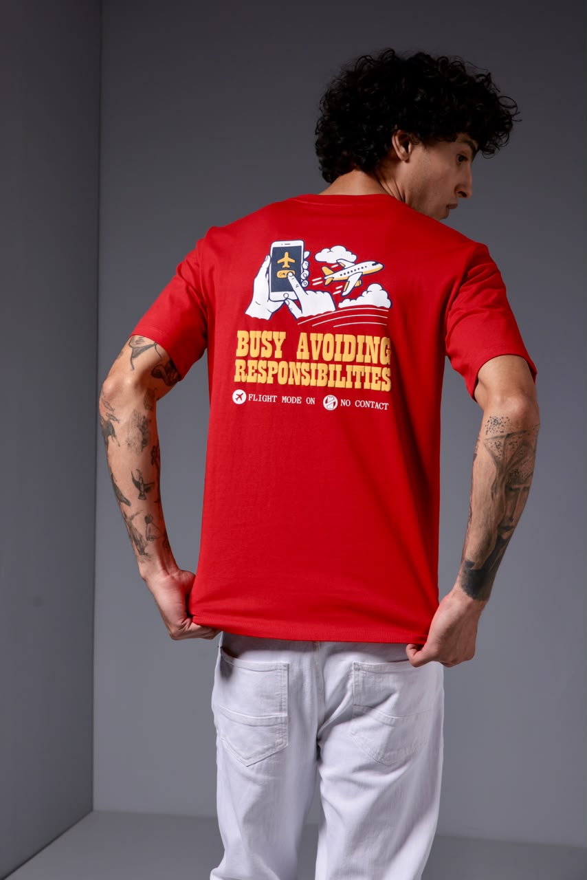 Men's Escape Mode T-Shirt - Red