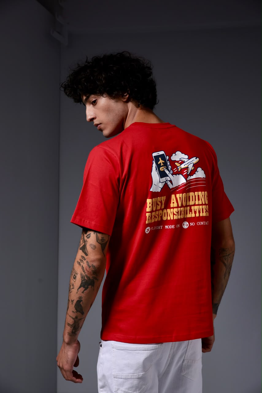 Men's Escape Mode T-Shirt - Red