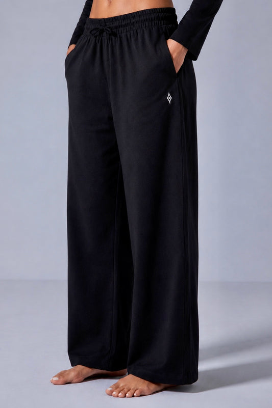 Women's Breeze Linen Pants - Black