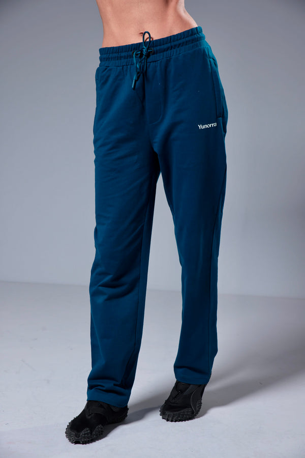 Women's Essential Terry Jogger - Teal Blue