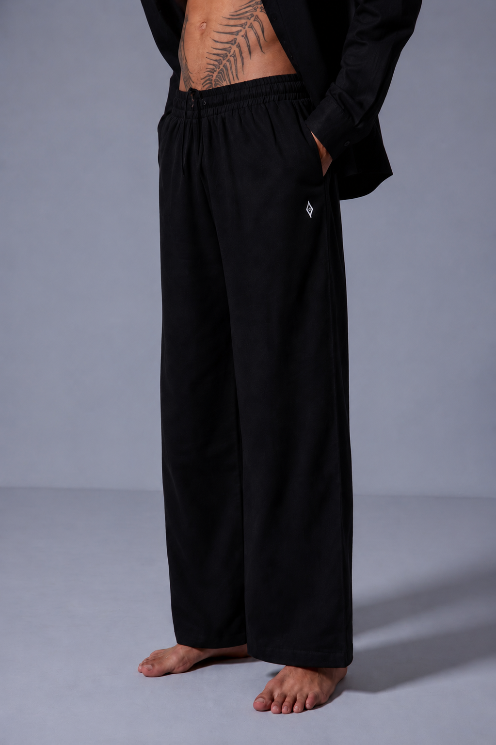 Men's Breeze Linen Pants - Black