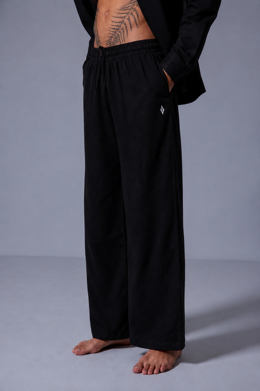 Men's Breeze Linen Pants - Black